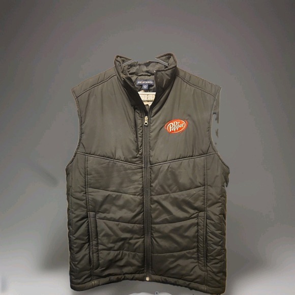 Port Authority Other - Port Authority Dr Pepper Puffer Vest Mens Large Black J706 SEC Championship 2011